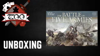 The Battle of Five Armies Board Game Unboxing