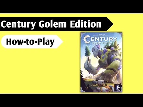 Crystal Collecting: How to Play Century Golem Edition