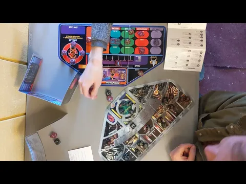 Star Trek Next Generation Collectible Dice Game - watch a turn played