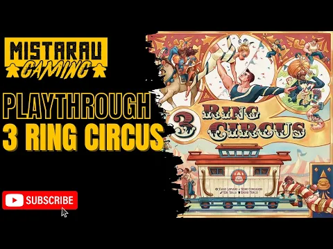 3 Ring Circus | How to Play | Solo Playthrough | Mista Rau Gaming