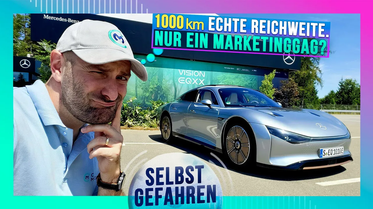 Mercedes EQXX: 1.200 ECHTE Kilometer mit ELEKTROAUTO geschafft!