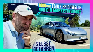 Mercedes EQXX: 1.200 ECHTE Kilometer mit ELEKTROAUTO geschafft!