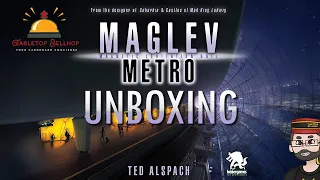 Maglev Metro Unboxing, A light and approachable, route building, train game with a cool sci-fi theme