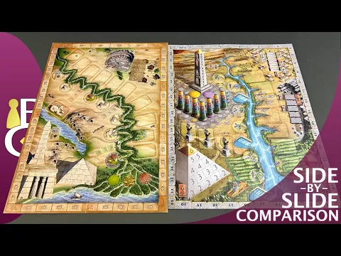 Egizia — Side-by-Slide Board Game Comparison