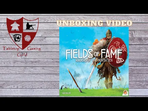 Raiders of the North Sea Fields of Fame Board Game Unboxing