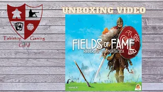 Raiders of the North Sea Fields of Fame Board Game Unboxing