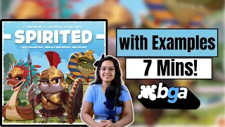 Spirited How to Play in 7 Mins | Board Game Arena!