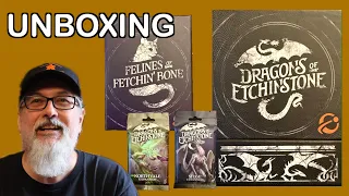 Unboxing Dragons of Etchinstone | Northvale & Siege | Felines of Fetchin Bone | Chip Theory Games
