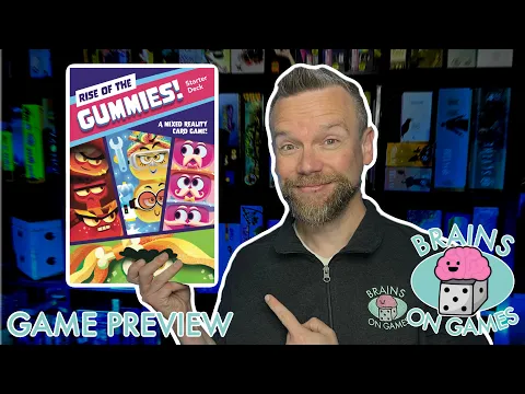 Rise of the Gummies Preview: A hybrid card game about candy!
