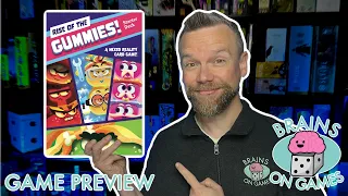 Rise of the Gummies Preview: A hybrid card game about candy!