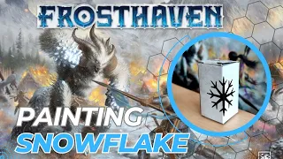 Painting Snowflake miniature from Frosthaven #frosthaven @cephalofairgames