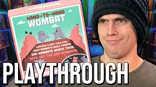 Dexterity Meets Party Game? HAND-TO-HAND Wombat Playthrough!