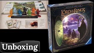 The Lord of the Rings Adventure Book Game (Ravensburger): Unboxing