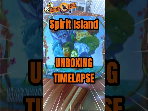 Spirit Island #BoardGameUnboxing #BoardGameTimelapse #UnboxingTimelapse #boardgaming #boardgame