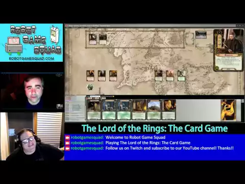 The Lord of the Rings: The Card Game - Robot Game Squad Playthrough