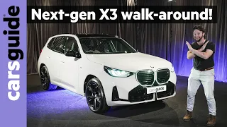 BMW X3 2025 preview: Next-gen M50 xDrive headlines new family SUV rival to Mercedes-Benz GLC