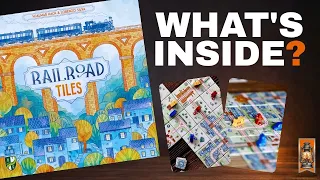 Railroad Tiles — Unboxing | The Follow-Up to Railroad Ink