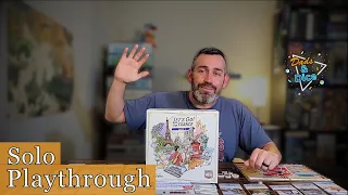 Let's Go! To France | Solo Playthrough | Kickstarter Preview | AEG GAMES