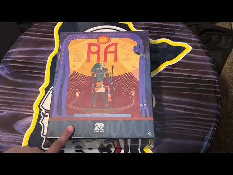 RA by 25th Century Games unboxing