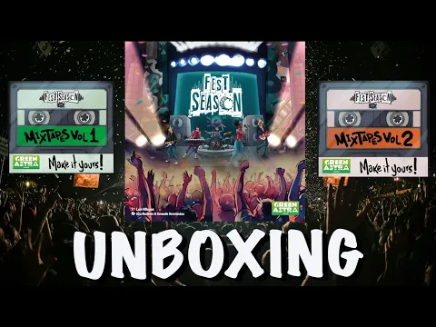 Fest Season w/ Mixtapes Vol. 1&2 Expansions - UNBOXING