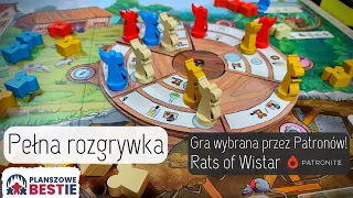 Planszowe Bestie #304 - Rats of Wistar - Pełna rozgrywka - 27.12.2023
