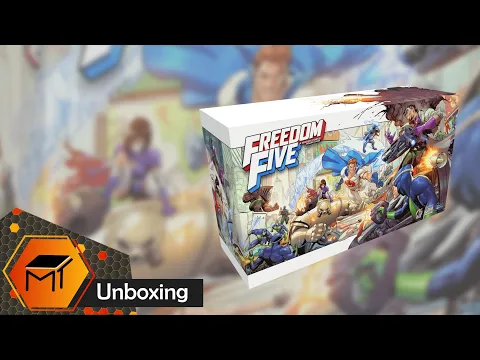 Freedom Five: A Sentinel Comics Board Game | Unboxing
