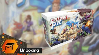 Freedom Five: A Sentinel Comics Board Game | Unboxing