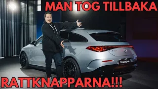 Mercedes CLA Shooting Brake: Inga touchknappar och 72 mils räckvidd