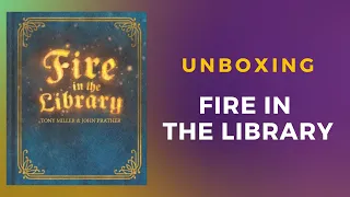 Fire in the Library Board Game Unboxing | DaniCha