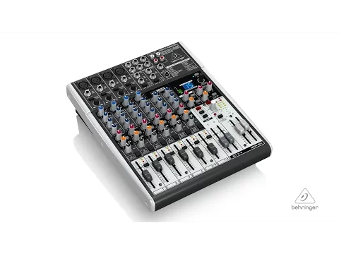 Product video thumbnail for Behringer Xenyx X1204USB 8-Channel Mixer with Gator Bag