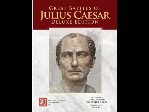 Great Battles of Julius Caesar: Deluxe Edition (GMT) - Unboxing