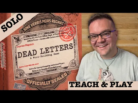 Dead Letters — Teach and Solo Gameplay