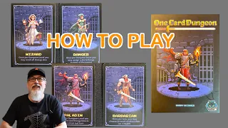 One Card Dungeon | How to Play | Solo Dungeon Crawler | Alley Cat Games | 12 Dungeons to explore