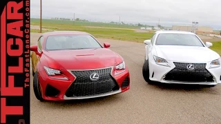 2015 Lexus RC F & Lexus RC 350 F Sport: This Just In!
