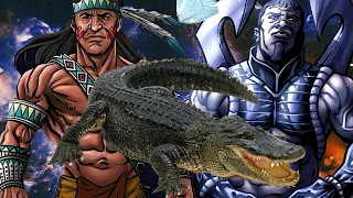 Alligator Pit Match Omega vs Chaos on Kronos Champions of the Galaxy Live Play Filsinger Games