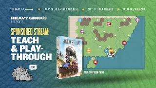 Age of Steam - Southern China - (KS) 5p Teaching & Play-through by Heavy Cardboard