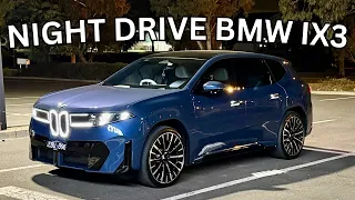 Night Drive With The BMW IX3 Neue Klasse