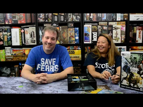 Unmatched Cobble and Fog by Mondo Games and Restoration Games Unboxing
