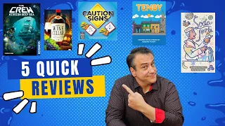 5 Quick Reviews with Joey Evans