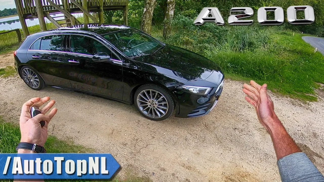 Mercedes Benz A Class 2019 REVIEW POV Test Drive | DAY & NIGHT | by AutoTopNL