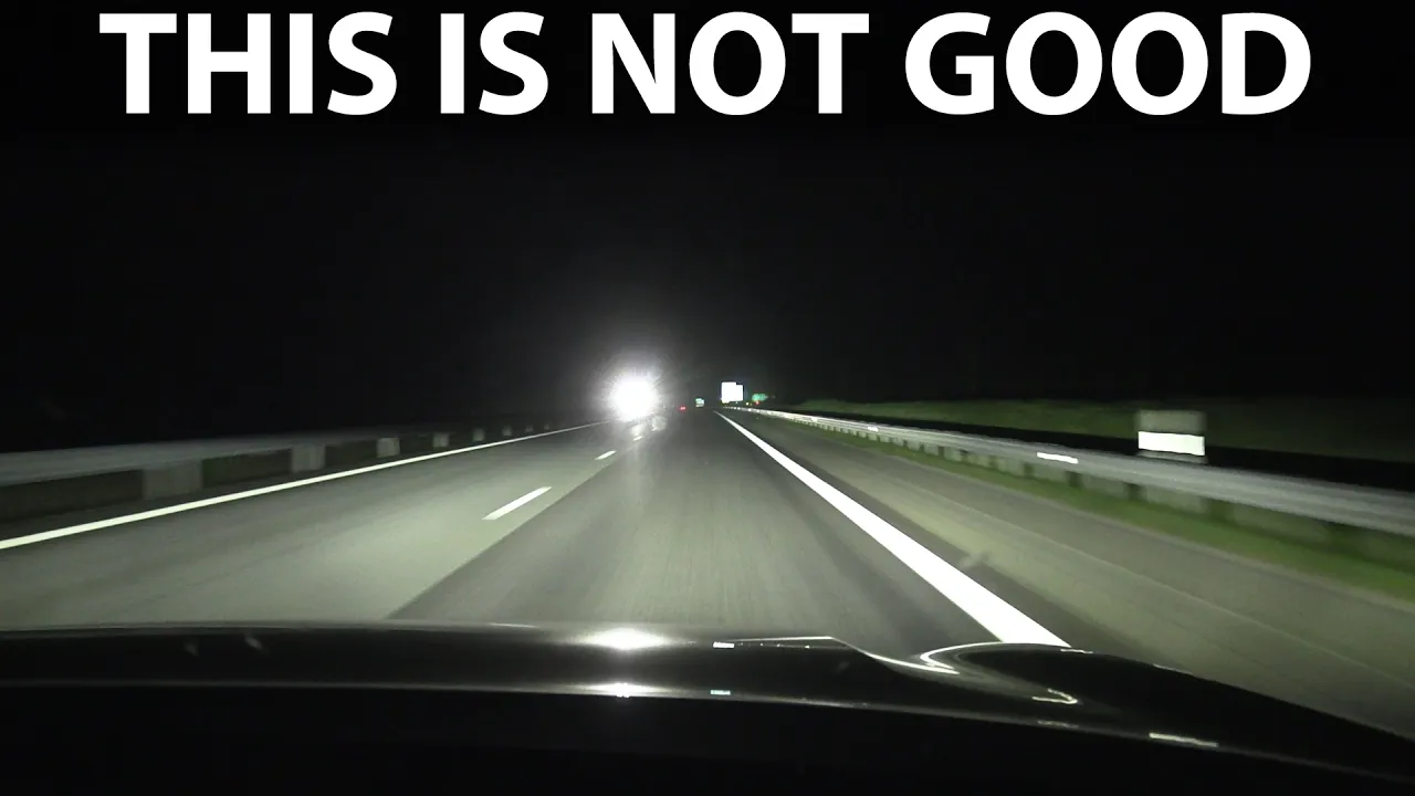 Volvo ES90 Ultra headlights test