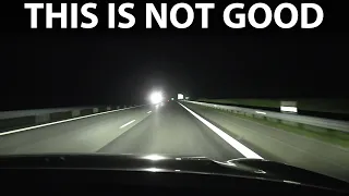 Volvo ES90 Ultra headlights test