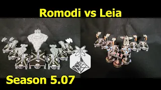 Star Wars Armada "Exhaustive Resources" Romodi vs Leia - ION Radio Battle Report