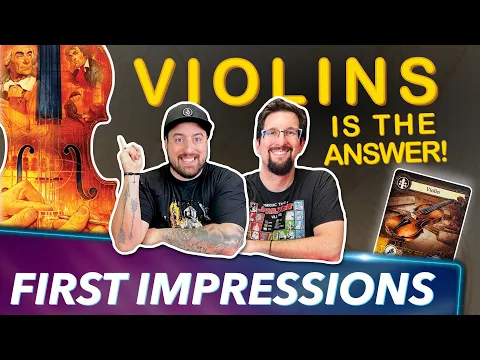 Luthier Board Game First Impression Review