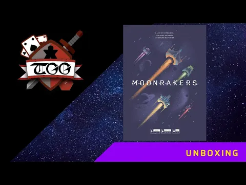 Moonrakers Board Game Unboxing