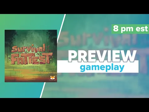 Survival of the Fattest Kickstarter Preview Gameplay & First Impressions | @dirtyrascalgame