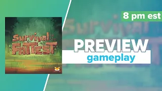 Survival of the Fattest Kickstarter Preview Gameplay & First Impressions | @dirtyrascalgame