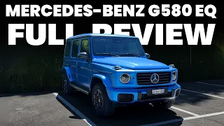 2025 Mercedes G580 EQ: The Electric G-Wagen Has Arrived!