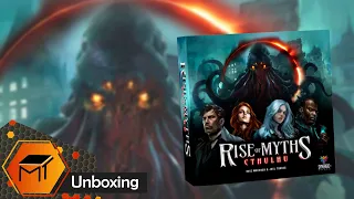 Rise of Myths Cthulhu l Arkham pledge unboxing