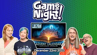 GameNight! 24 Days of Christmas - Exit: The Game Advent Calendar The Hunt for the Golden Book Day 22
